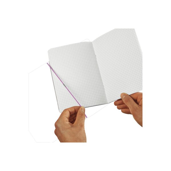 HERLITZ Cahier de notes A4, 80 g/m2 50044276 New Batik Freedom kar./lin.