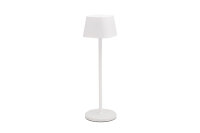 SECURIT Lampe de table GEORGINA LP-GE-WT blanc, batterie,...