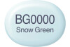 COPIC Marker Sketch 21075351 BG0000 - Snow Green