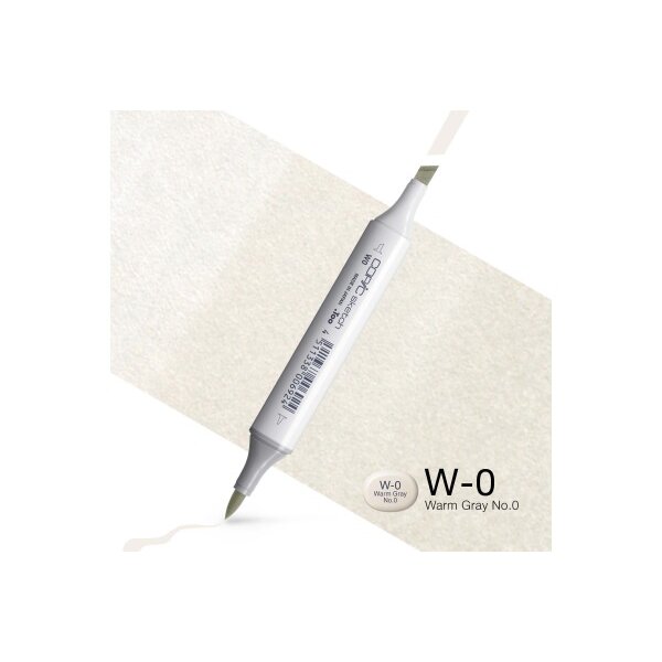 COPIC Marker Sketch 21075108 W-0 - Warm Grey No.0