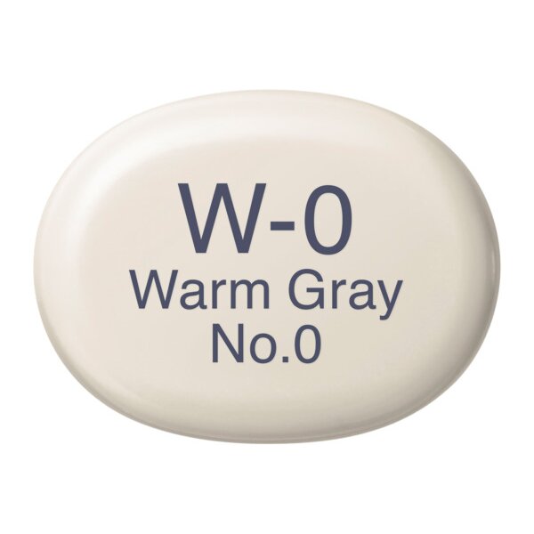 COPIC Marker Sketch 21075108 W-0 - Warm Grey No.0