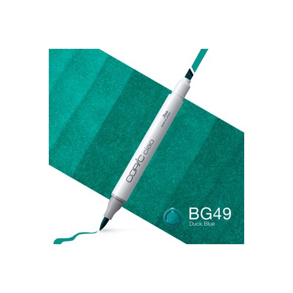 COPIC Marker Ciao 22075221 BG49 - Duck Blue