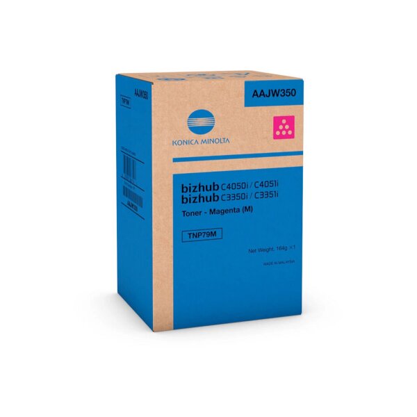 KONICA MINOLTA Toner TNP79M magenta AAJW350 Bizhub C3350i 9000 Seiten