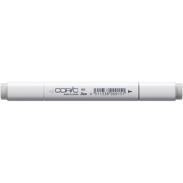 COPIC Marker Classic 2007589 N-3 - Neutral Grey No.3