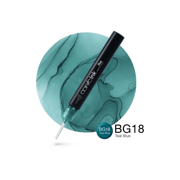 COPIC Ink Refill 2107656 BG18 - Teal Blue