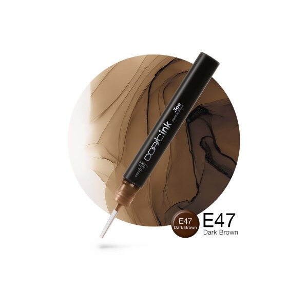 COPIC Ink Refill 21076245 E47 - Dark Brown