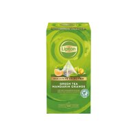 LIPTON Mandarine - Thé orange 4071220 25 Pyramide