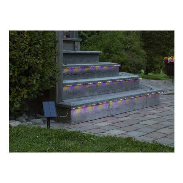STAR TRADING Solar Lichterkette LED 5m 12.482-02 Multicolor