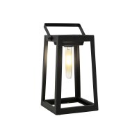 NÄVE Solar LED-Leuchte 25cm 18.5250222 schwarz