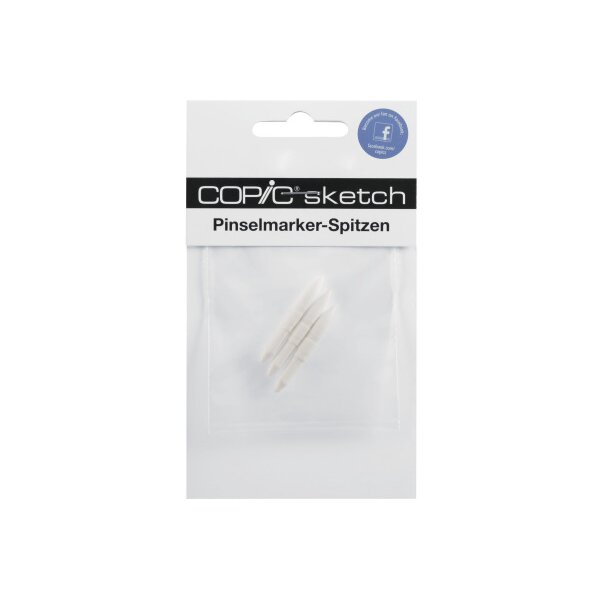 COPIC Spare Tip Sketch 21075SB Super Brush, 3 pcs.