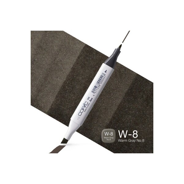 COPIC Marker Classic 20075112 W-8 - Warm Grey No.8