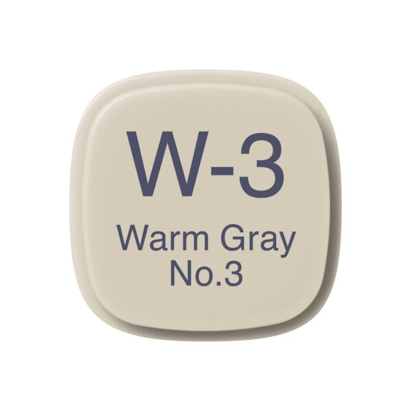 COPIC Marker Classic 2007508 W-3 - Warm Grey No.3