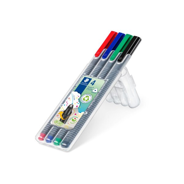 STAEDTLER Triplus Fineliner 334 RC4 4er Set