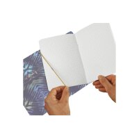HERLITZ Cahier de notes A4, 80 g/m2 50044368 New Batik...