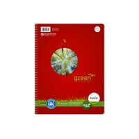 URSUS Collegeblock green A4 608592020 quadrillé...