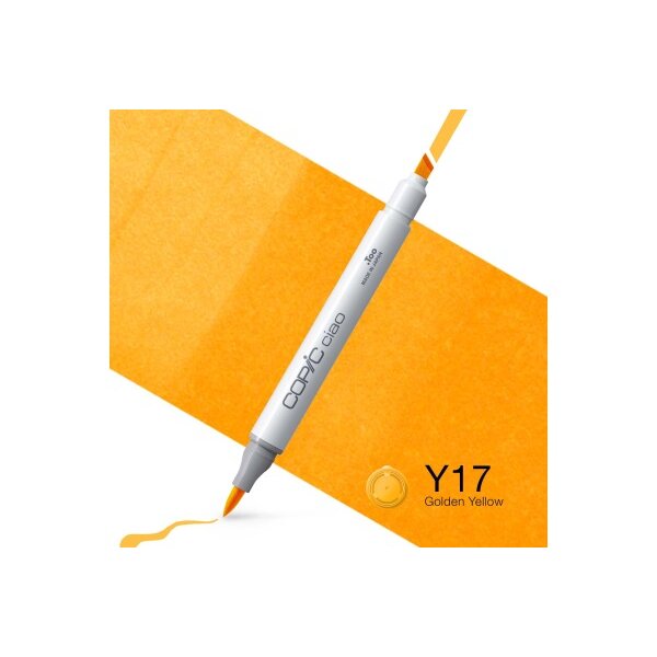 COPIC Marker Ciao 22075147 Y17 - Golden Yellow
