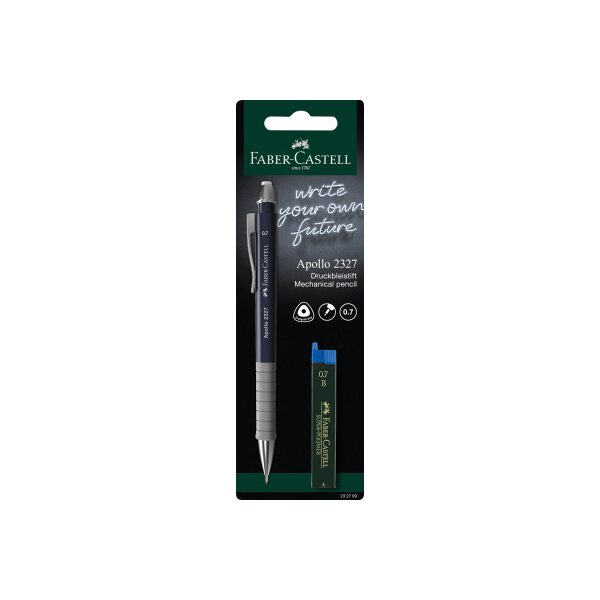 FABER-CASTELL Portemine Apollon 232799 avec mines, ass.