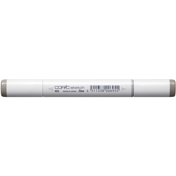 COPIC Marker Sketch 21075111 W-6 - Warm Grey No.6