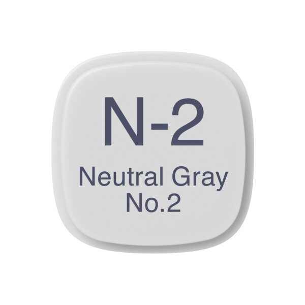 COPIC Marker Classic 2007588 N-2 - Neutral Grey No.2