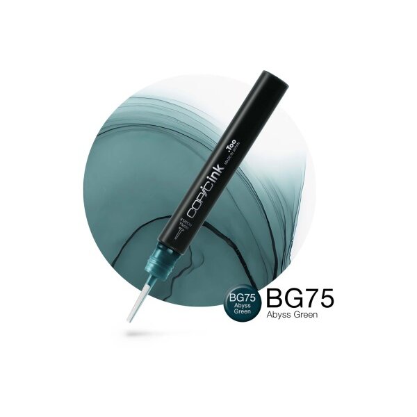 COPIC Ink Refill 21076318 BG75 - Abyss Green