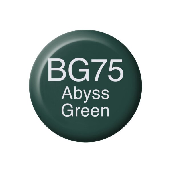 COPIC Ink Refill 21076318 BG75 - Abyss Green