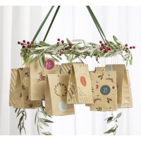 folia Adventskalender 24 Adventstütchen OH DEER