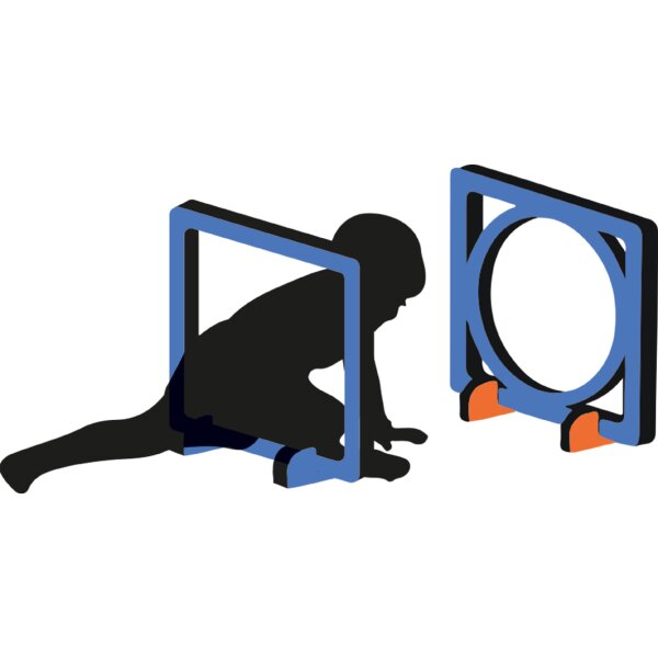 SCHILDKRÖT Active Games Set, 28-teilig