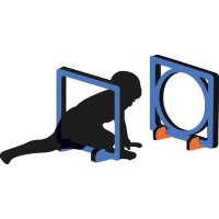 SCHILDKRÖT Active Games Set, 28-teilig