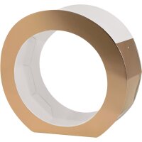 folia Laternen-Zuschnitt Metallic, rund, farbig sortiert