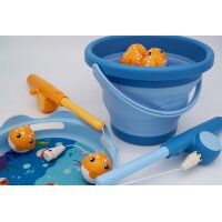 SCHILDKRÖT Angelspiel "Fishing Game", blau orange