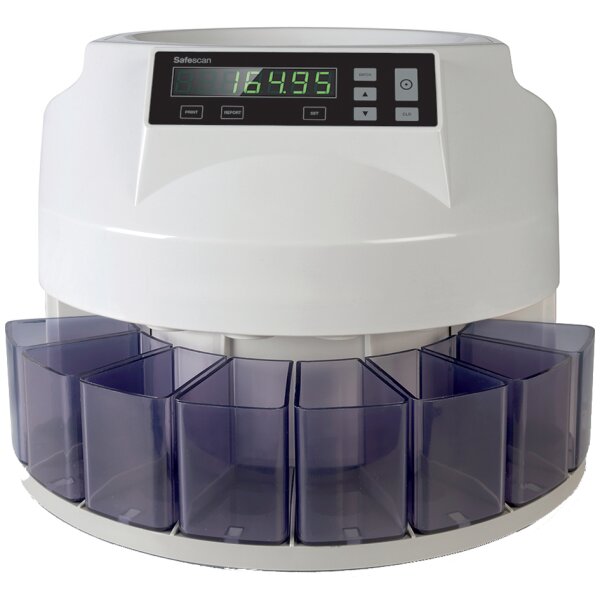 Safescan Baquet pour compteuse de pièces Euro Safescan 1250