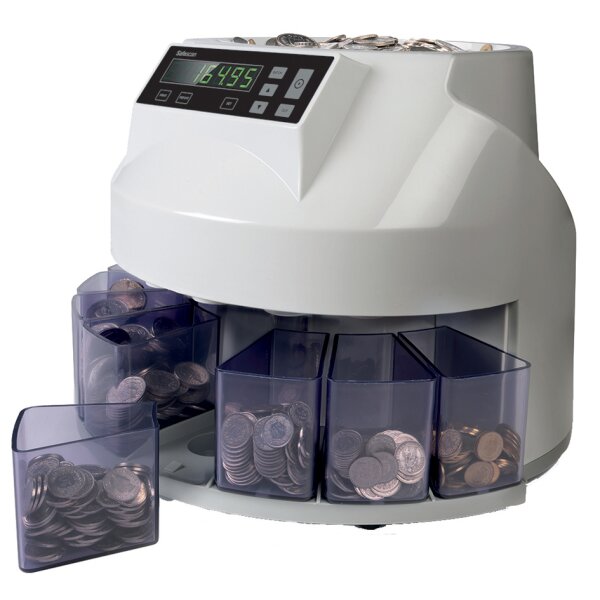 Safescan Baquet pour compteuse de pièces Euro Safescan 1250