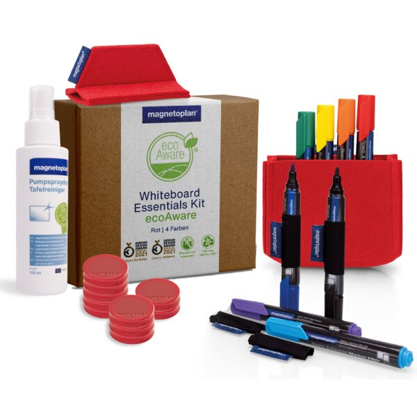 magnetoplan Kit Whiteboard Essentials, bleu