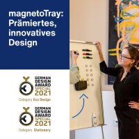 magnetoplan Kit Whiteboard Essentials, bleu