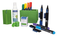 magnetoplan Whiteboard Essentials Kit, grün