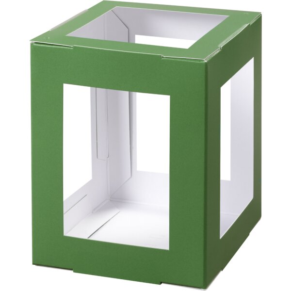 folia Laternen-Zuschnitt, eckig, 135x135x180 mm, sortiert