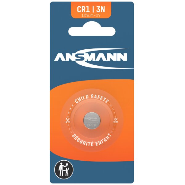 ANSMANN Pile bouton au lithium CR3032, 3 Volt, blister d1