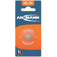 ANSMANN Pile bouton au lithium CR3032, 3 Volt, blister d1