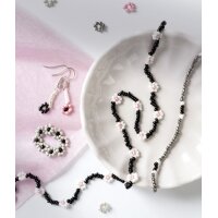 folia Set de perles de rocaille ARGENT