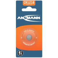 ANSMANN Pile bouton au lithium CR1216, 3 Volt, blister d1