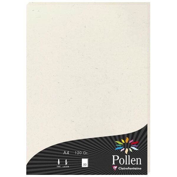 Pollen by Clairefontaine Papier Natura, A4, 120 g/m2