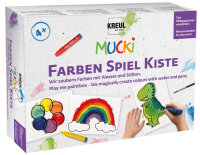 KREUL Aquarellmalstifte "MUCKI", Farben Spiel Kiste Set