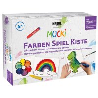 KREUL Feutre aquarelle MUCKI, set mallette de jeu peinture