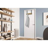 UNiLUX Patère de porte KARAKO, 5 crochets, noir /...