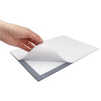 magnetoplan Cadre daffichage magnetofix, A5, argent