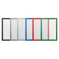 magnetoplan Cadre daffichage magnetofix, A4, rouge