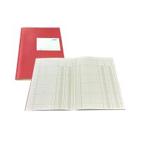 SIMPLEX Statistikheft A5 19002 rot 40 Blatt