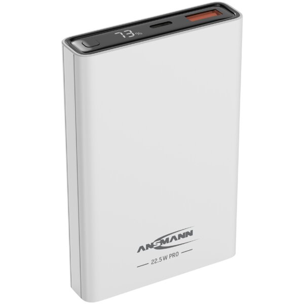 ANSMANN Powerbank PB222PD, 10.000 mAh, weiss