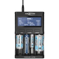 ANSMANN Universal-Ladegerät Powerline 4 Ultra, schwarz