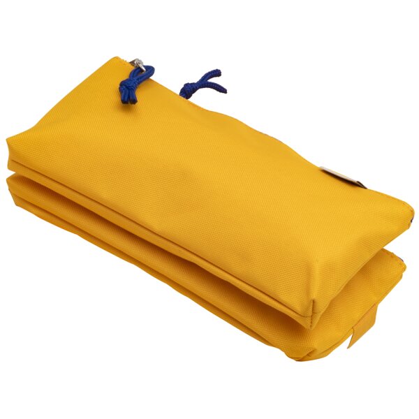 Oxford Trousse &agrave; deux compartiments, polyester, jaune